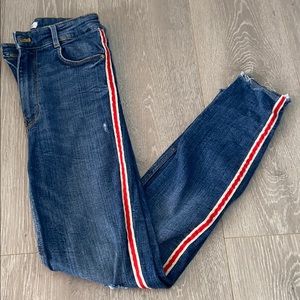 Zara High waisted skinny jeans